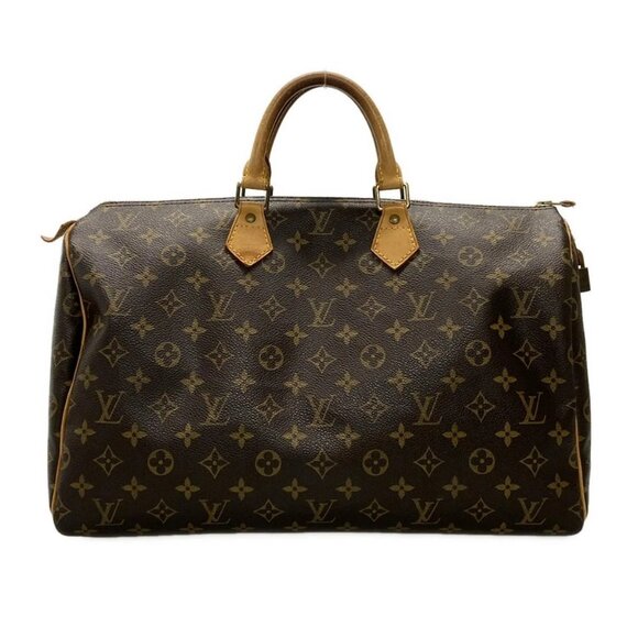 LOUIS VUITTON Speedy 40 Monogram Handbag Monogram Canvas 632-062825 - Picture 1 of 11